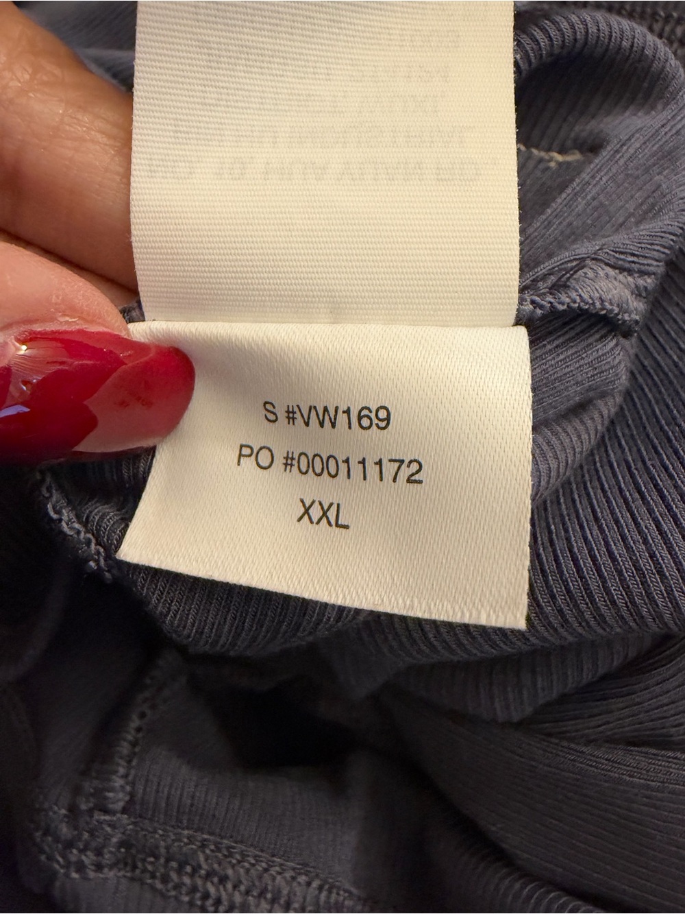 Vuori Navy Cropped Tank Top - Picture 6 of 9